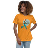 Women's Relaxed T-Shirt Bold&Bright  Bold&Bright Heather-Marmalade-3XL 29.50