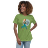 Women's Relaxed T-Shirt Bold&Bright  Bold&Bright Leaf-3XL 29.50