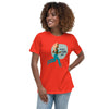 Women's Relaxed T-Shirt Bold&Bright  Bold&Bright Poppy-3XL 29.50