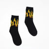 Contrast Flames Socks - Bold&Bright Contrast Flames Socks 2 yoga socks Bold&Bright 16.08