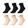 Warm Snow Socks - Bold&Bright Warm Snow Socks 3Black-3Skin-35-40 yoga socks Bold&Bright 30.14