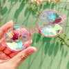 Round Kaleidoscope Glasses Bold&Bright Vision Aid Magnifying Glasses Bold&Bright Pink 14.04